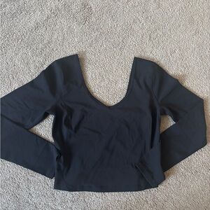 Lululemon black align top